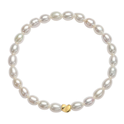 佰色传情淡水珍珠小米珠腕链