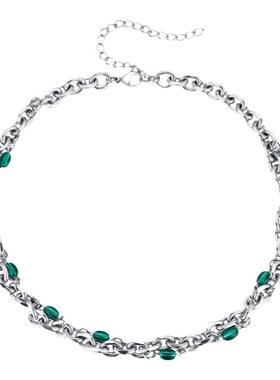 绿珠高街项链男款潮牌