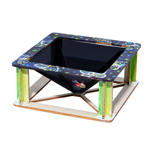 全息投影木制创意科技小制作物理成像科学实验创客发明辅导包推荐