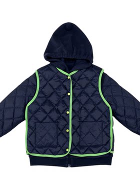 Qimoo淇木季款男女童设计感帽衫梦想家系列羽绒服QSS4YP842P