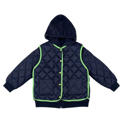 Qimoo淇木25季新款男女童设计感帽衫梦想家系列羽绒服QSS4YP842P