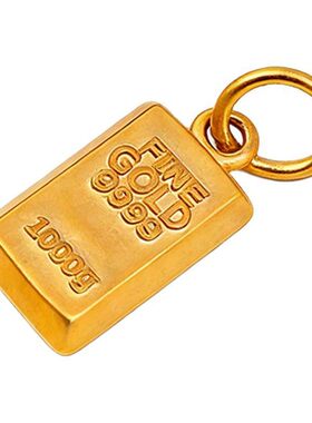 古法沙金18k保色手链项链小配件