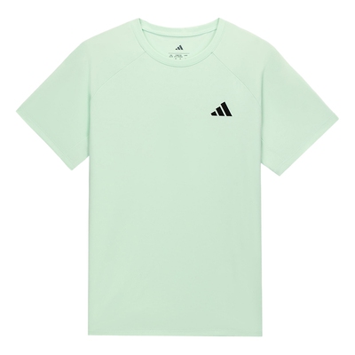 adidas阿迪达斯男女大童T恤夏清风速干浅绿短袖上衣 KG3135