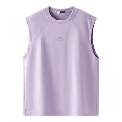 森马吸湿速干宽松无袖针织背心男