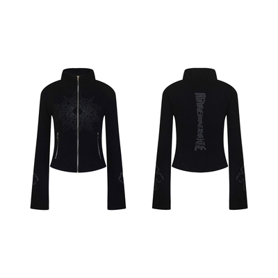 VIGB原创国潮美式修身立领外套