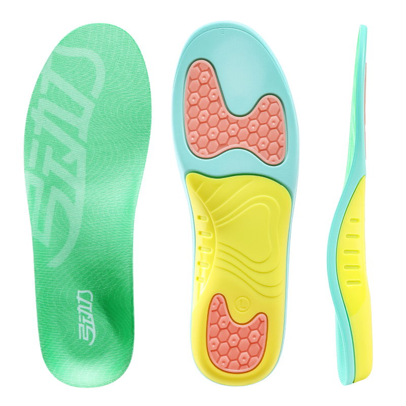 青少年足弓支撑鞋垫扁平足矫正专用女运动减震男足外翻直腿内八字