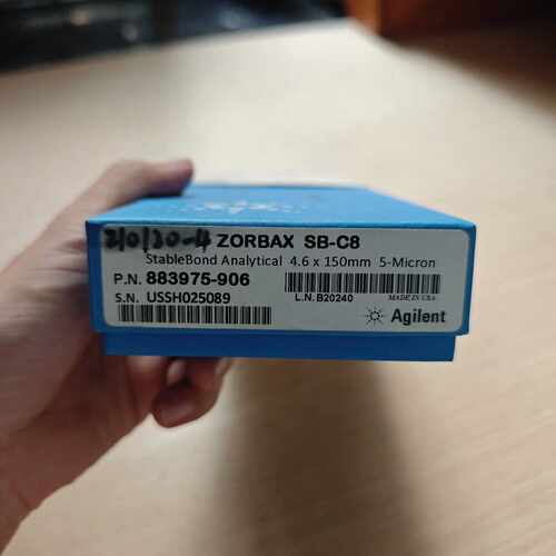 议价安捷伦883975-906液相色谱柱，ZORBAX Stab维修