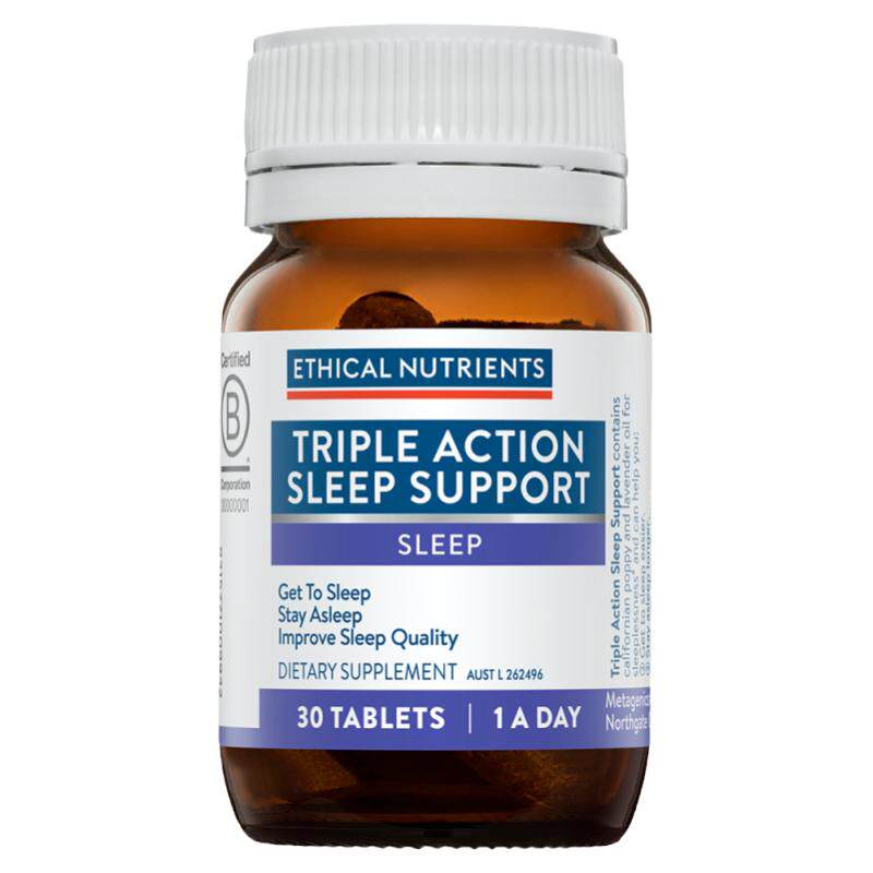 澳洲直邮Ethical三重草本睡眠片酸枣仁薰衣草30粒