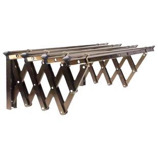 扇形伸缩晾衣架阳台窗外室外晾衣杆外推折叠窗户式外伸户外神器晒