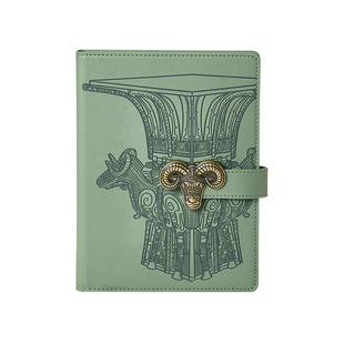 中国国家博物馆四羊青铜方尊笔记本套装博物馆特色创意文具本书签