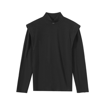 Hualun半高领德绒长袖T恤