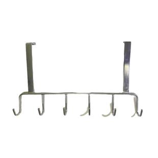 304不锈钢门挂钩衣帽雨伞多用挂钩室内房门侧钩衣架丝巾包包挂架