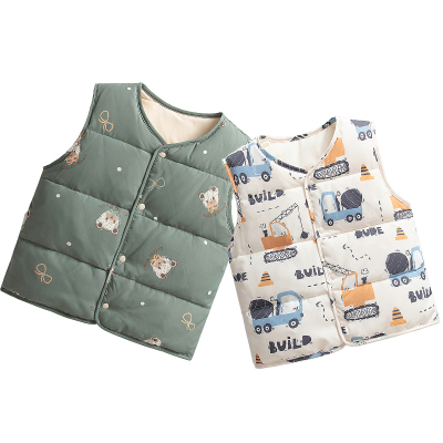 男童羽绒背心保证性价比真羽绒