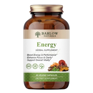 BARLOW灵芝蛹虫草红景天植物配方提升抗力中老年保健品充沛精力