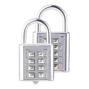 宿舍密码锁挂锁小型家用门锁大学生柜子行李箱背包锁抽屉便携防盗