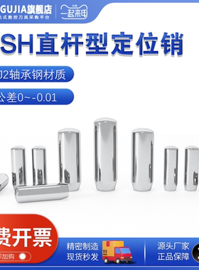 MSH负公差实心圆柱销MSSH直杆型定位销h7负公差销钉销子轴承钢