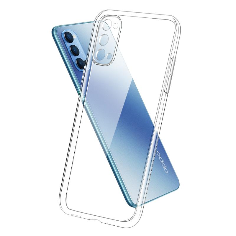 适用opporeno4手机壳reno3Pro透明壳oppoace防摔ace2硅胶renoz元气4se5g版oppo套opporenoace2z女opporenoz男