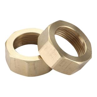 波纹管专用304不锈钢螺帽全铜螺帽电镀球帽热水器连接配件4分6分