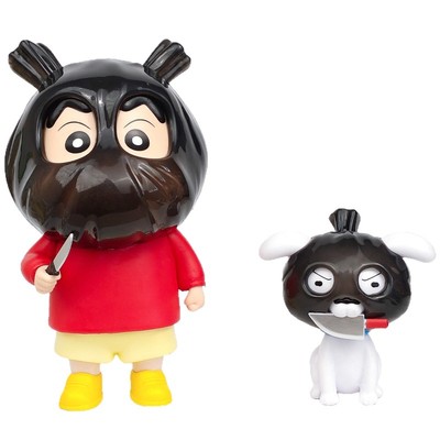 车载创意搞怪打劫蜡笔小新和小白