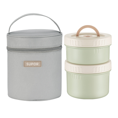 可微波炉加热学生保温饭盒苏泊尔