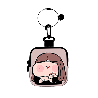 尼睿可爱卡通便携零钱包