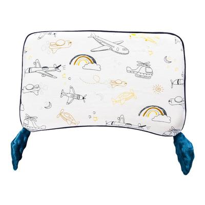 思萌婴儿硅胶枕春夏抗菌