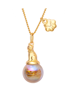 宠物留念毛发骨灰保存项链