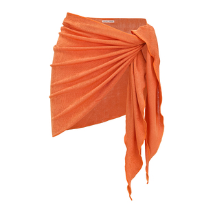 Yukari swim 纯色比基尼裹裙纱巾沙滩泳池温泉性感泳衣防晒半身裙