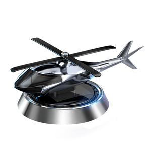 车载香薰太阳能飞机车用香水汽车上摆件车内装饰品男2025新款留香