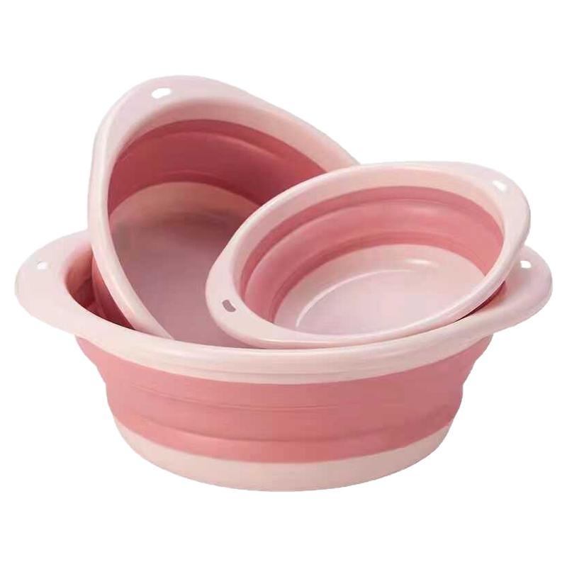 折叠脸盆塑料家用便携式大盆子