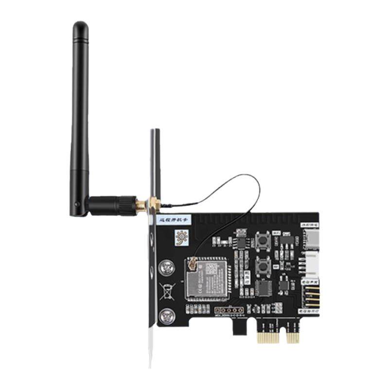 已接入米家APP电脑开机卡远程控制定时开关模块WiFi智能开机棒