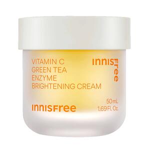 【520礼物】innisfree悦诗风吟绿茶维C保湿面霜美白官方正品