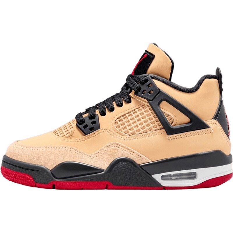 NIKE耐克男大童乔丹AIR JORDAN 4 RETRO运动鞋篮球鞋IH2094-200