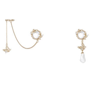 阿吉豆耳饰女深林小鹿系列一款多戴耳坠创意潮流耳钉个性设计耳饰