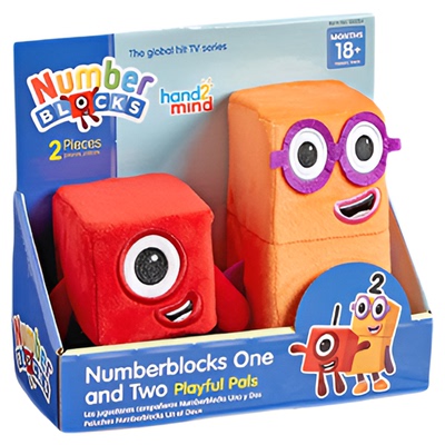 数字积木Numberblocks毛绒娃娃