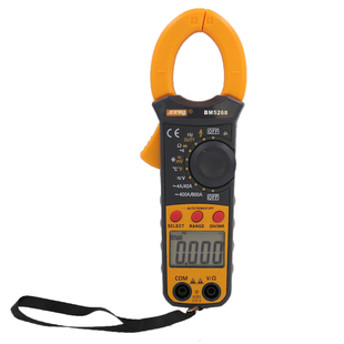 滨江BM5266数字钳形表万用表交流电流表万能表钳表电容钳流表温度