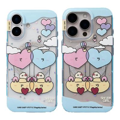 爱心热气球磁吸手机壳