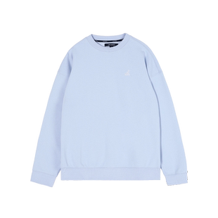 KANGOL初秋情侣卫衣ins超火潮牌刺绣字母印花宽松落肩长袖上衣潮