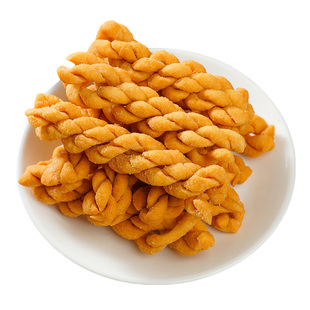 康泉手工小麻花山药酥脆五香老式无加蔗糖零既食解馋休闲食品小吃