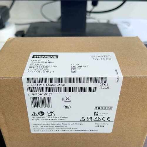 议价CPU1215C西门子S7-1200PLC模块6ES7215/214-1AG1HG40-0XB0议