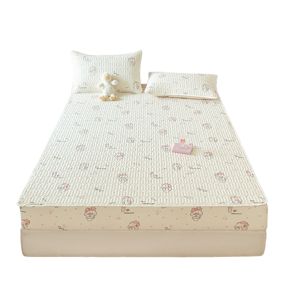 A类母婴级乳胶冰丝床笠凉感套件