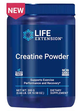 LifeExtension一水肌酸粉300克