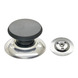 2厘米大孔玻璃盖锅盖把手防烫顶帽康巴赫炒锅盖大口径专用锅盖帽