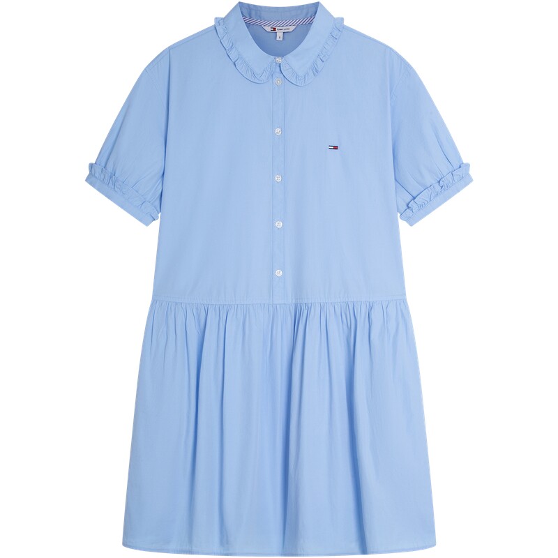 Tommy女装纯棉府绸宽松连衣裙