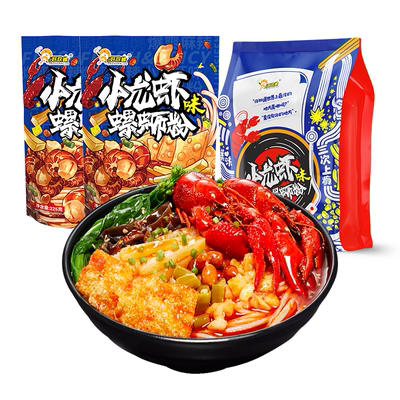 好欢螺广西柳州小龙虾味螺蛳粉