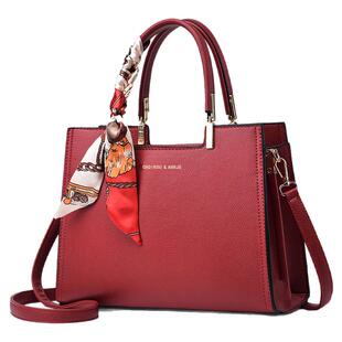 礼盒装软皮托特手提女包新款中年女士包包大容量妈妈包喜婆婆婚包