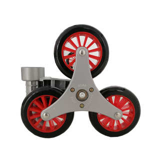 拉车配件橡胶静音轮全铝支架加厚底板行李车架（仅配套本店拉车）