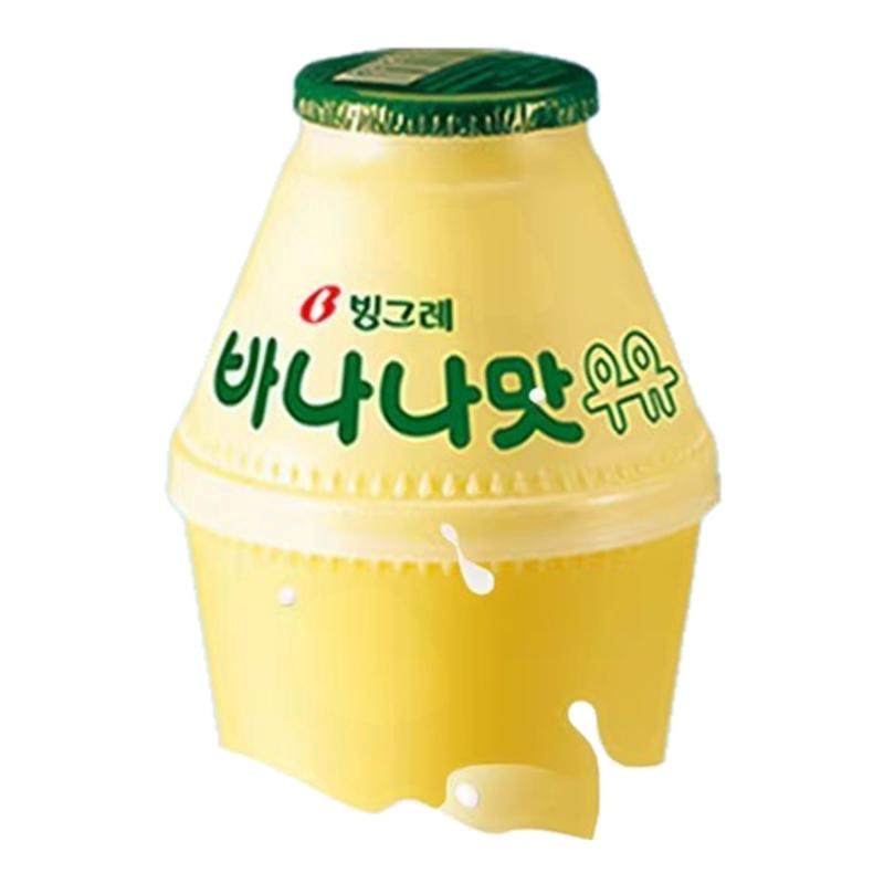 韩国宾格瑞香蕉坛子奶