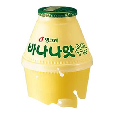 韩国宾格瑞香蕉坛子奶