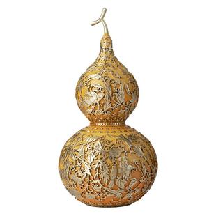 铜师傅《福禄临门》客厅桌面铜葫芦摆件 家居装饰工艺品 新年礼物